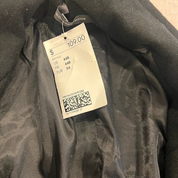 H & M Black Trench - Mens - Picture 4 of 4